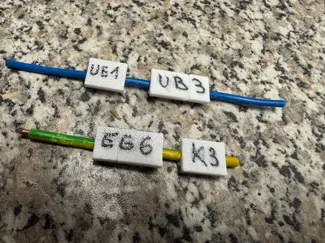 Kabel Beschriftungsclip
