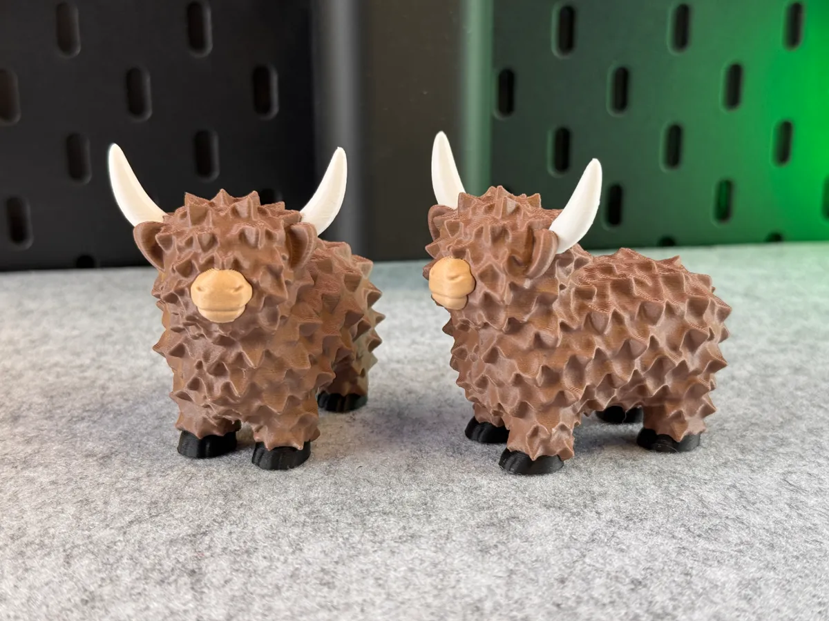 Highland Cow - Free 3D Print Model - MakerWorld