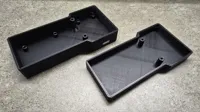 Both parts on a single plate