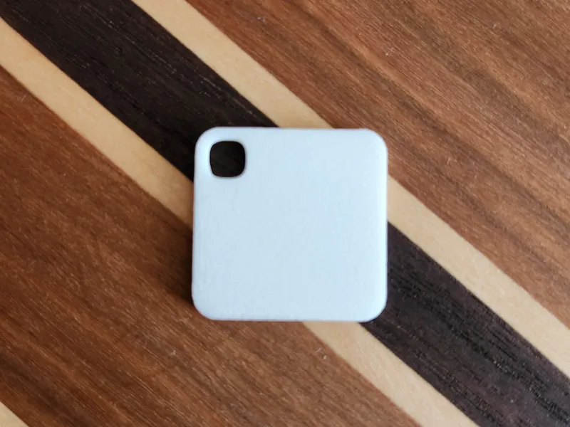 Filament Swatch With Rounded Square Hole