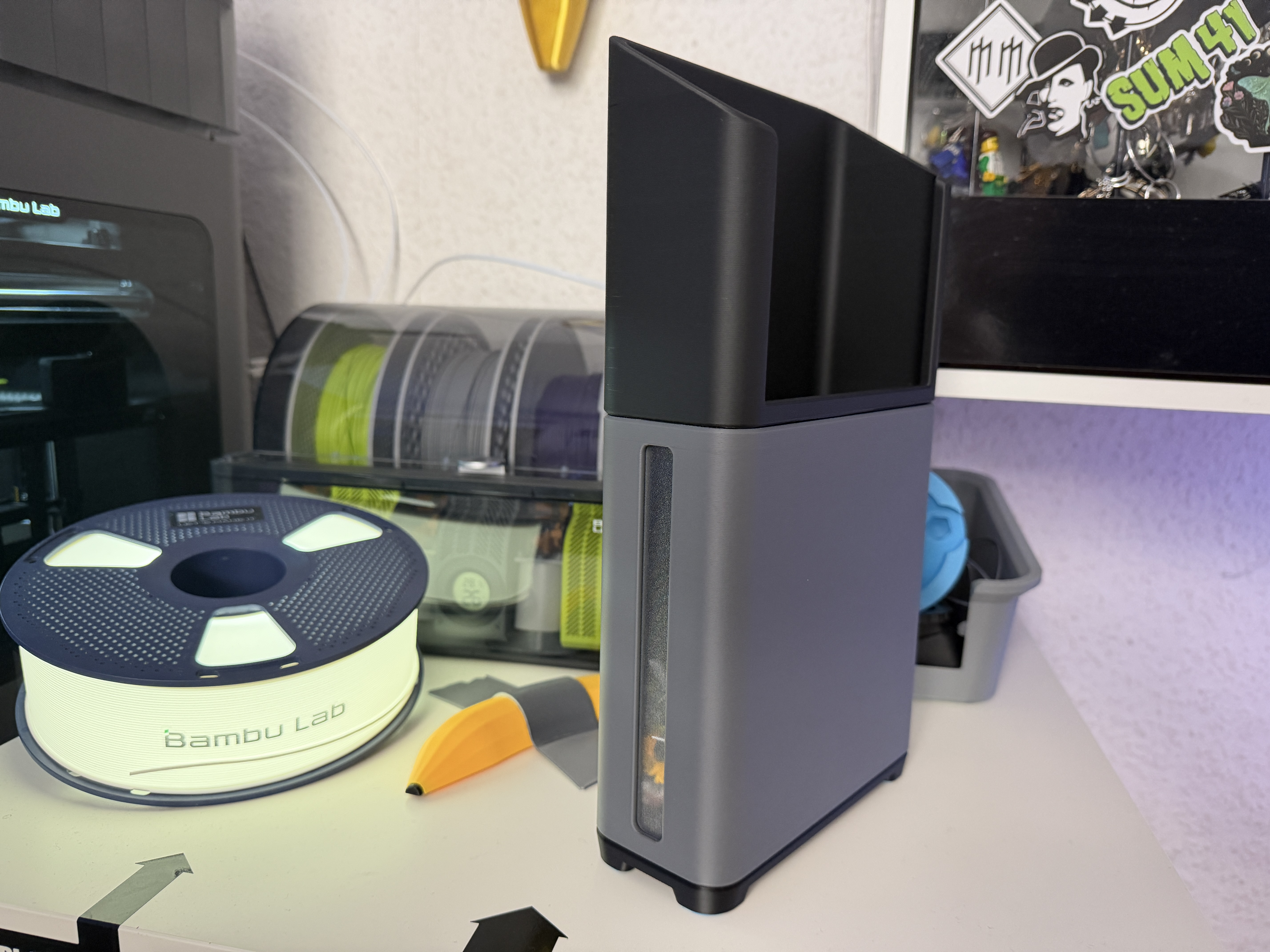 Miniatura 4 do modelo 3D Nice Purge Bin