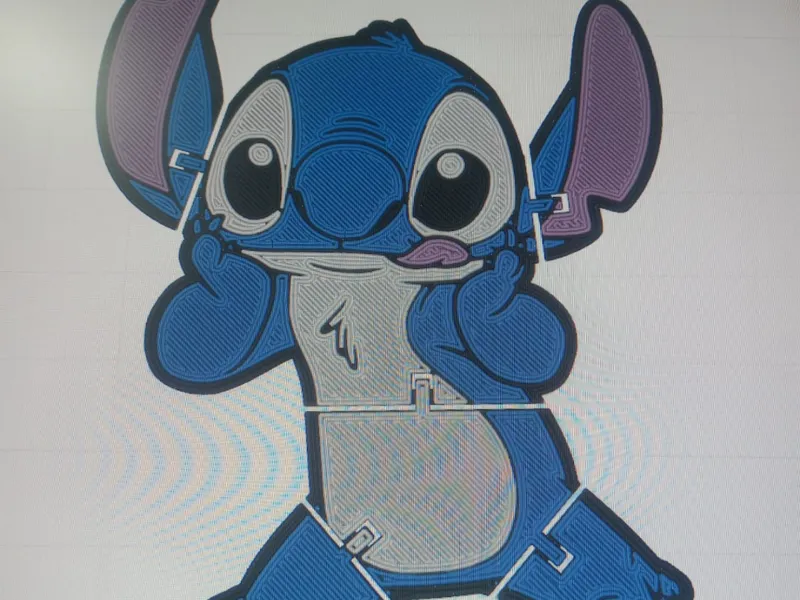 Llavero Flexible Stich