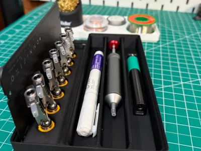 Pinecil Omnifixo Gridfinity Tray