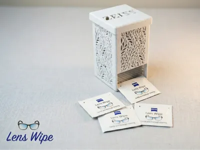 Zeiss Lens Wipe Container