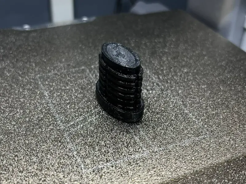 Elliptical chair rubber feet