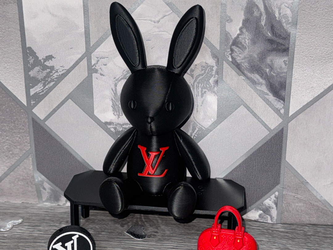 Louis Vuitton Modern Sitting Bunny | Home Decor | 