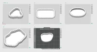 5 sample geometries