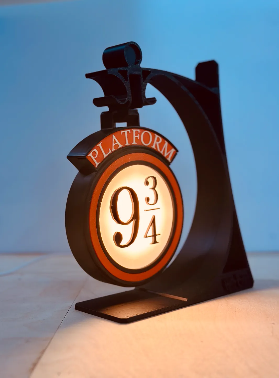 Harry Potter Platform 9 3/4 Lamp \Nightlamp view 3