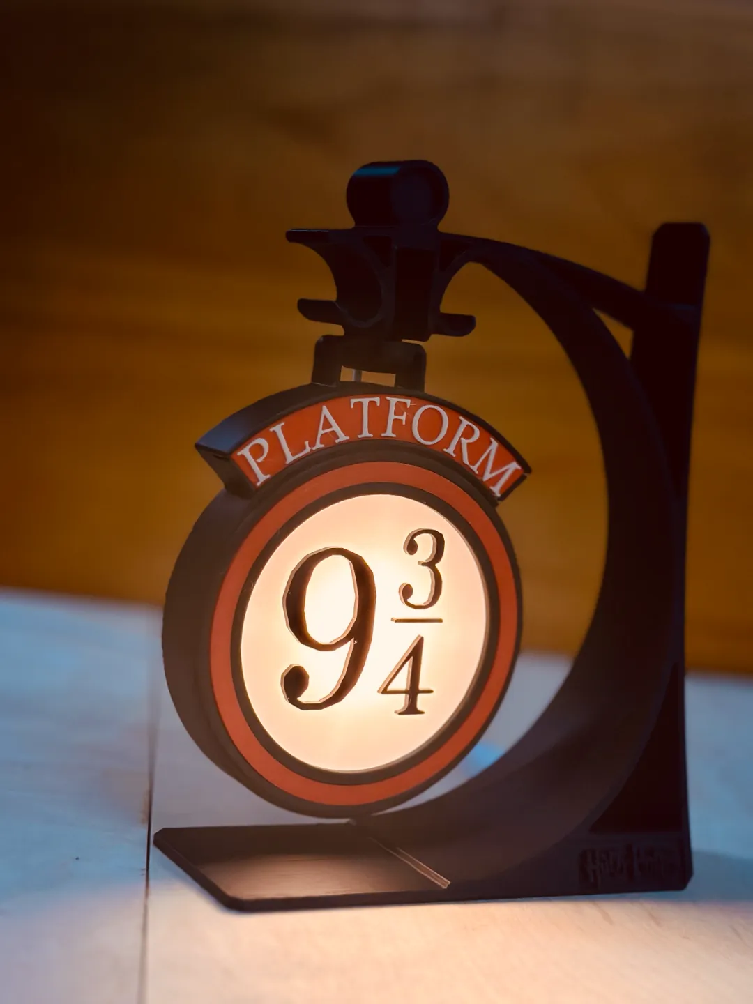Harry Potter Platform 9 3/4 Lamp \Nightlamp view 2