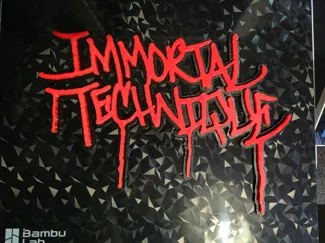 Immortal Technique Logo NO AMS