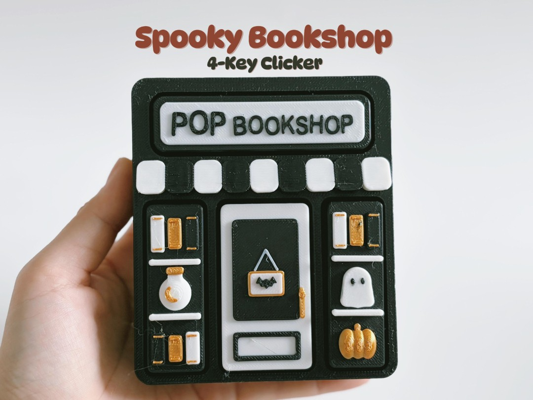Spooky Bookshop|4-Key Clicker - 1