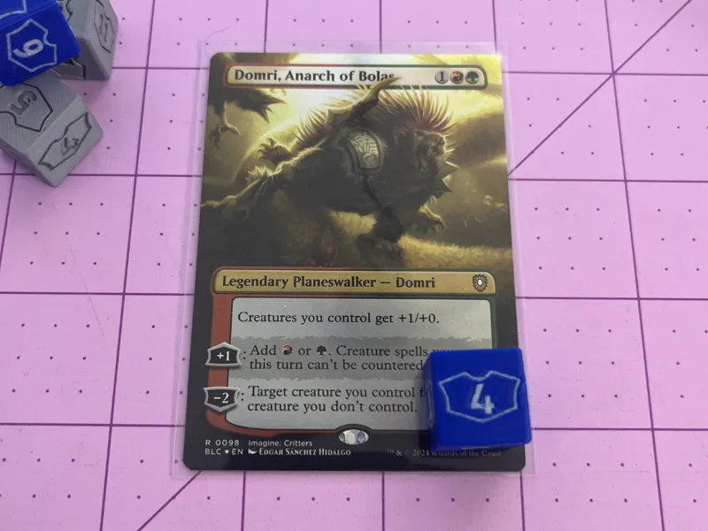 Loyalty Counter Dice MTG (Multicolor)