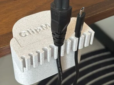 ClipMate - Modular Desk Clamp Addons Cable Manage