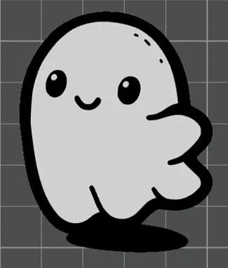 Cute Halloween Ghost (1 of 4)