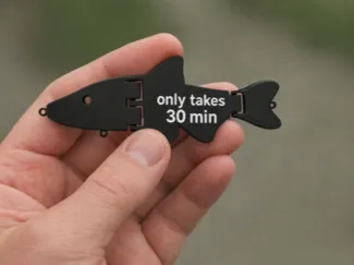 fishing lure extra flexibility