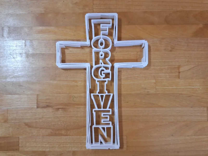 Forgiven - Cross Design