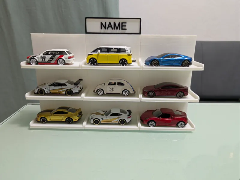 Halterung Modellautos erweiterbar 1:64  1:43 1:36