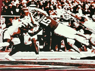 IU Indiana University Football Championship Dive