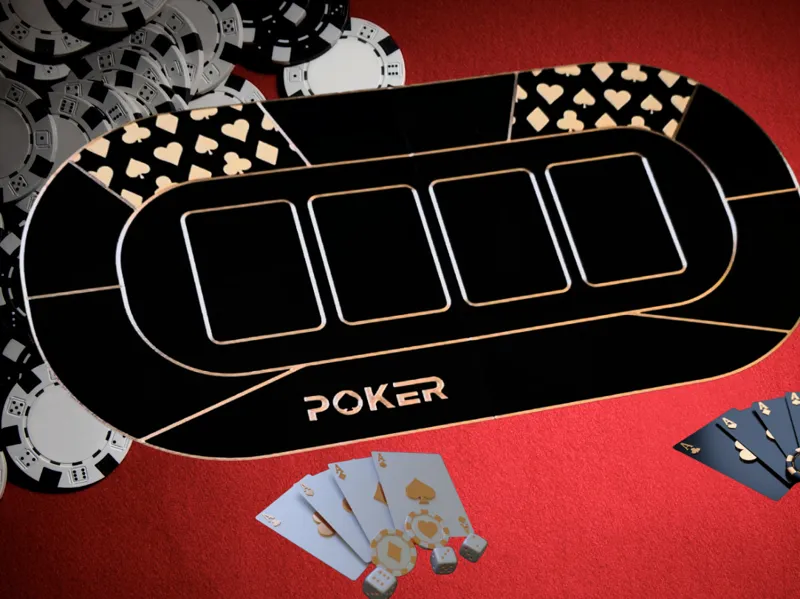 Poker Tischauflage
