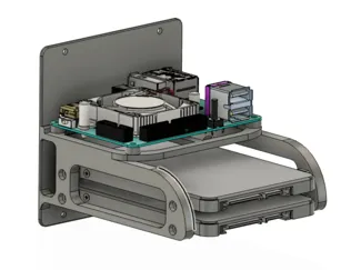 Odroid XU4 Dual 2.5" Drive Sled