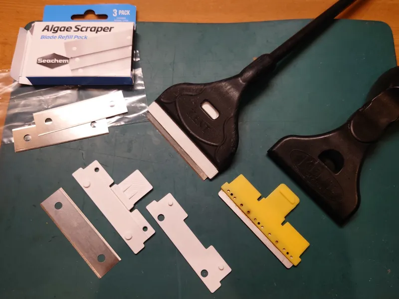 Holder for Seachem  blades comp. with KENT handles