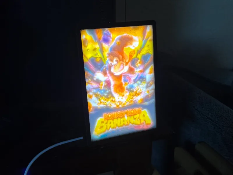 Donkey Kong Bananza Color Litho - 2 Pane
