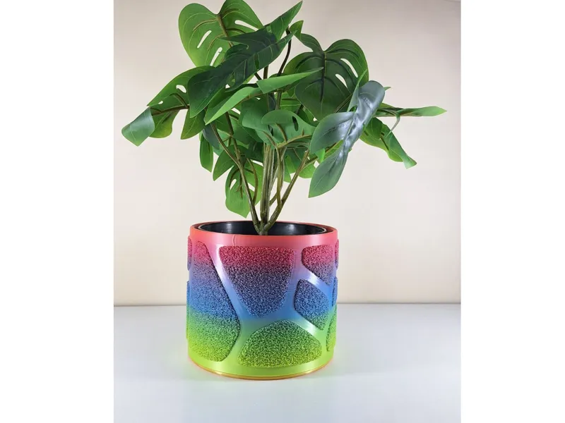 Multi-Texture Planter