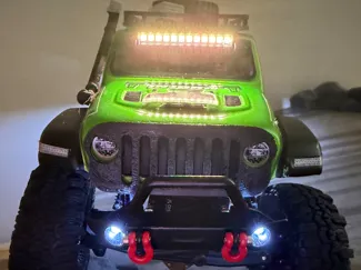 scx24 Jeep Angry Grille