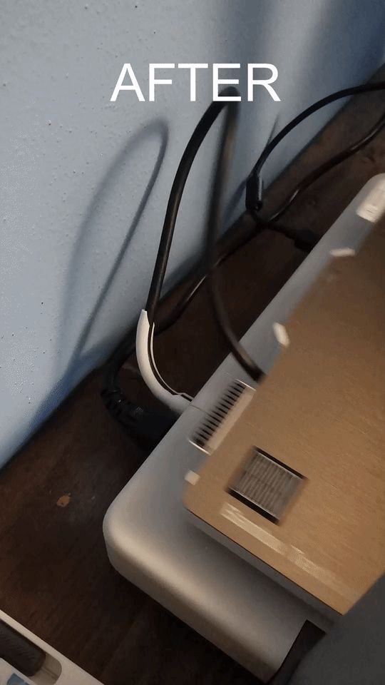 A1 bed cable holder and protector