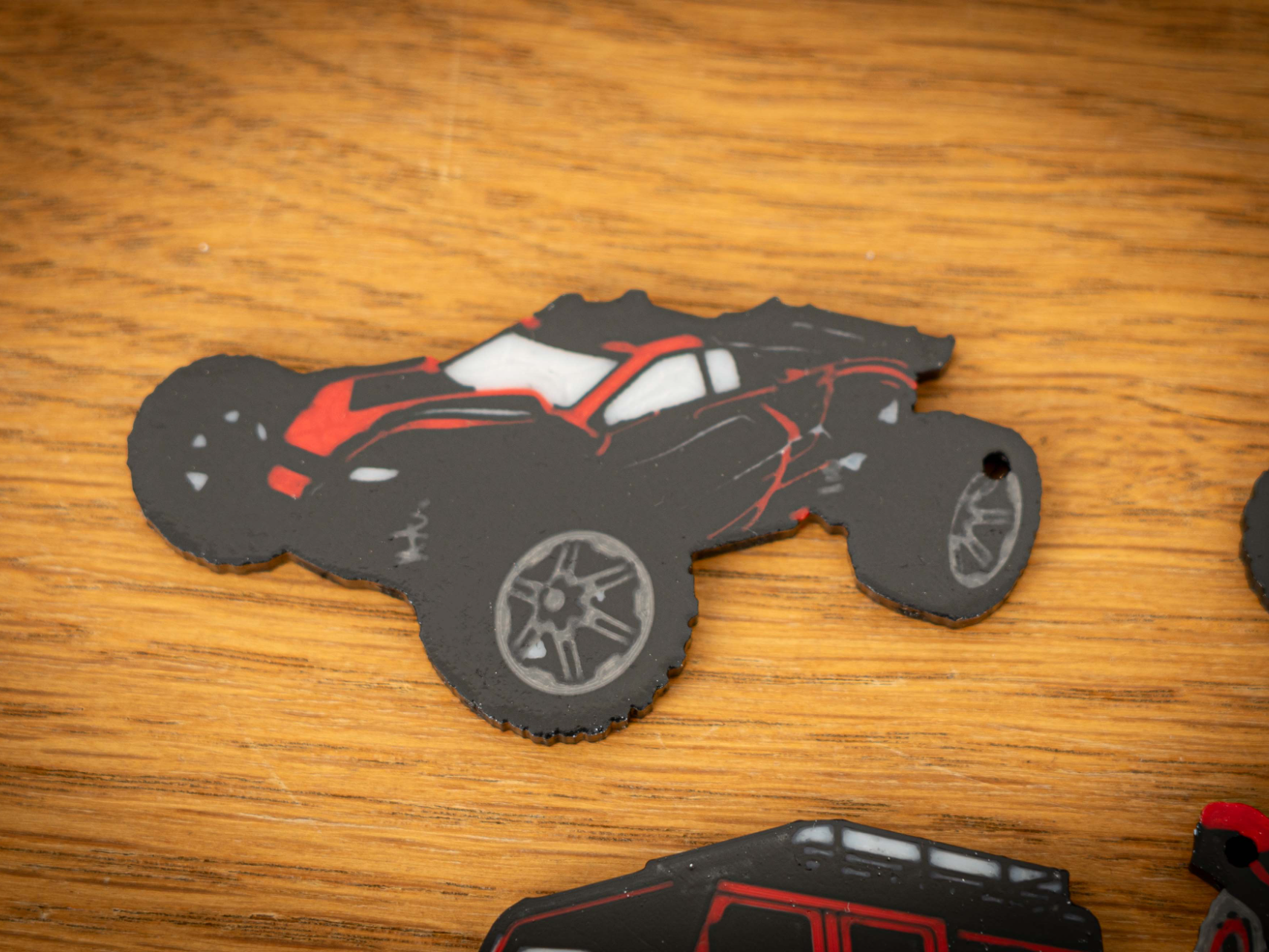 Traxxas Rustler Inspired Keychain