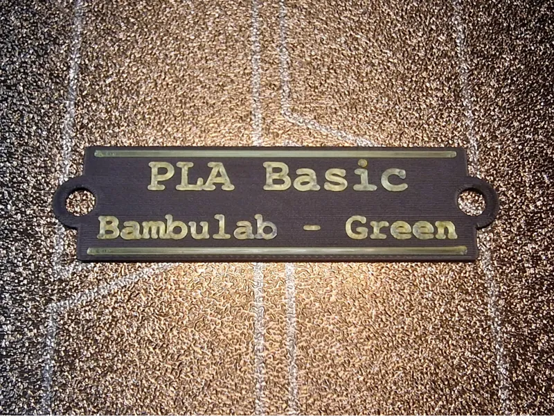Filament Organiser - Book & Benchy - Custom Labels
