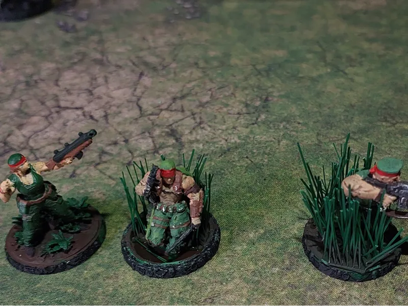 Vietnam Jungle fighters w/ Swamp leader