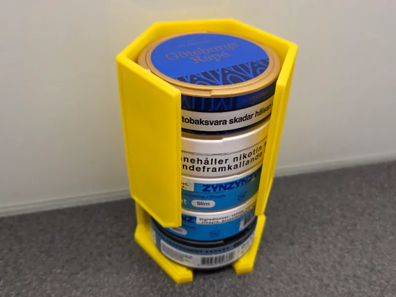 Snus tower 5 / 10 pcs dispenser - No supports