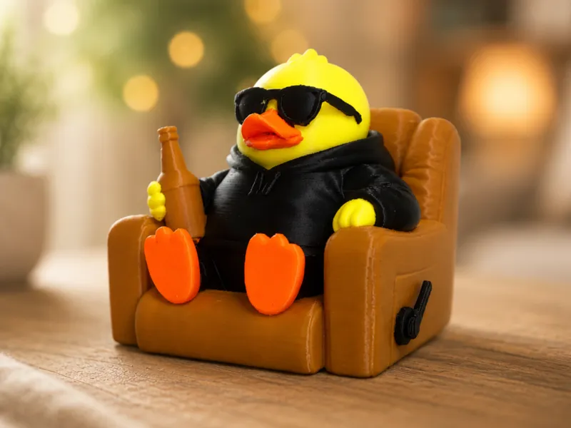 TrailQuackers Dad Recliner Beer Jeep Duck Duckie!
