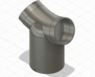 Diesel heater to motorhome adapter