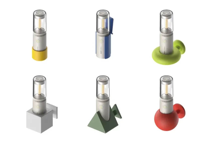 HOTO Camplight Geometric Candle Holder
