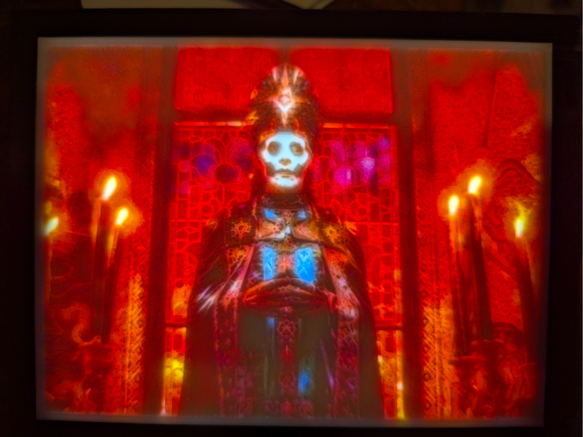 GHOST Papa Emeritus IV Color Lithophane
