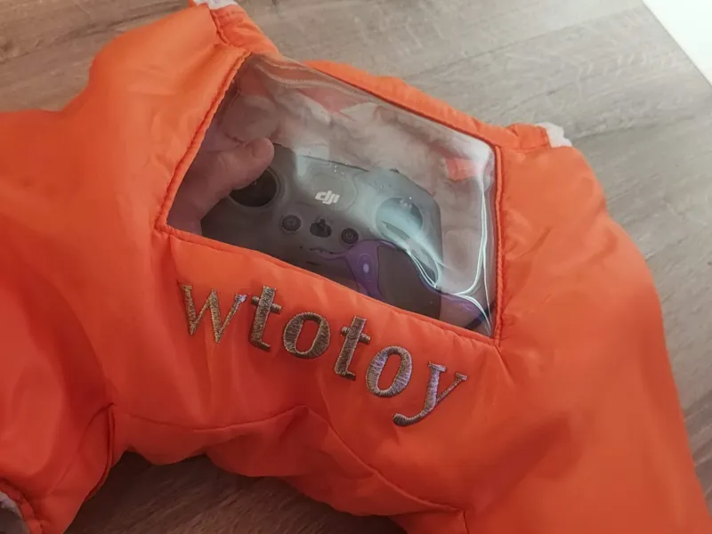 Rc Transmitter winter glove structure