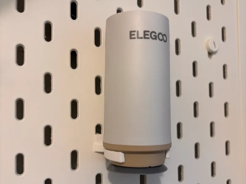 IKEA SKADIS Elegoo Vacuum Pump Holder