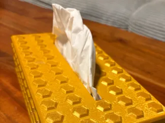 Tücher Box/ Spender Hexaeder 