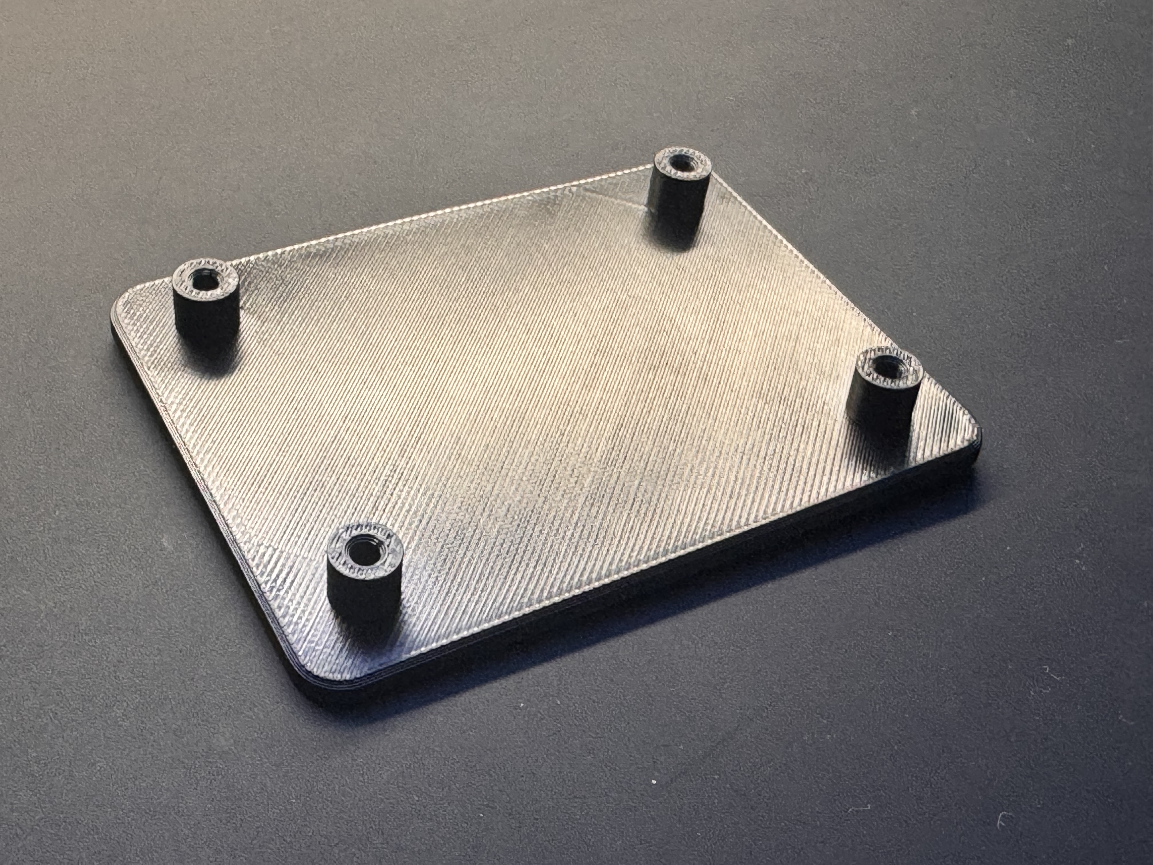 Parametric PCB Mounting Tray Generator - OpenSCAD - 1