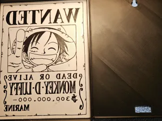 ONE PIECE MONKEY D LUFFY LIGHT BOX