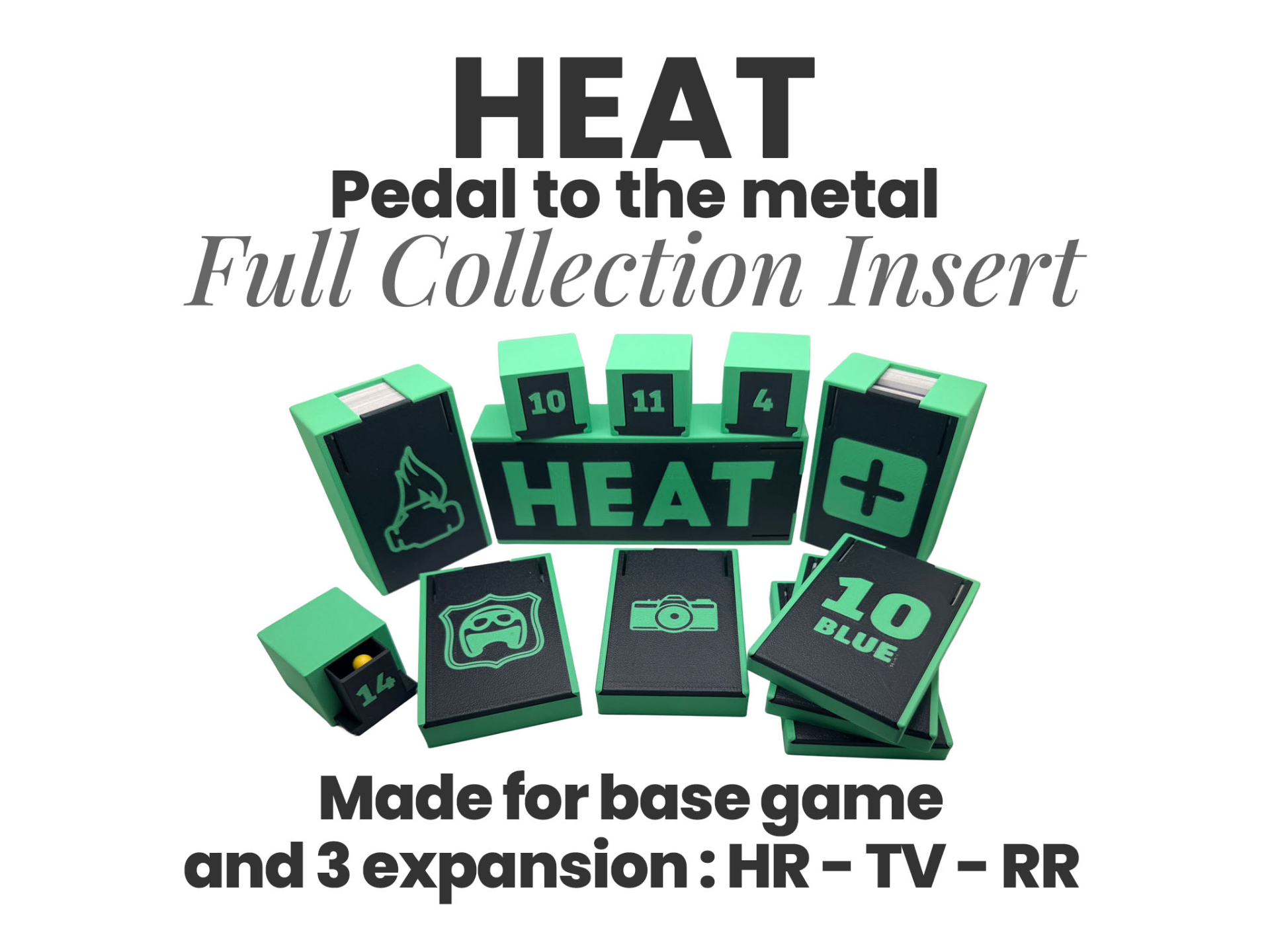 HEAT Box Insert - Base & 3 Expansions (HR,TV,RR)