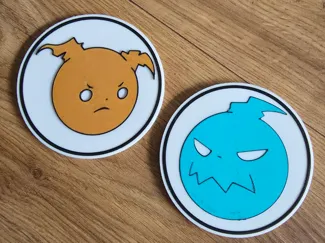 Soul Eater Coasters