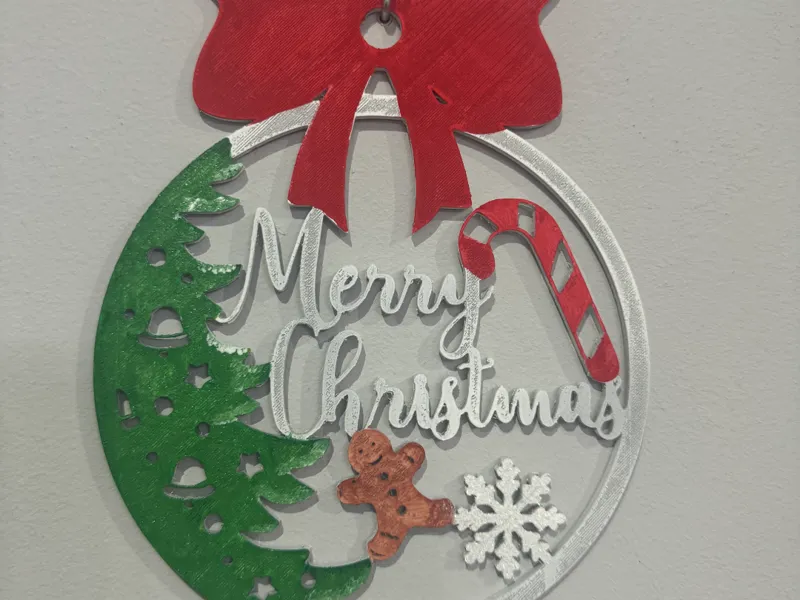 Merry christmas Navidad adornos