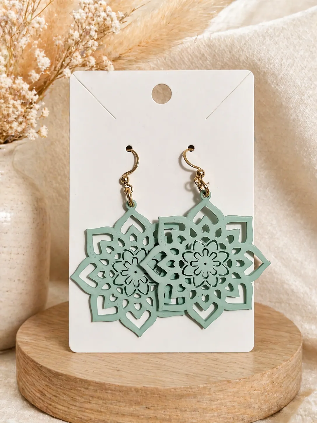 Boucles d'oreilles - Style Mandala view 2