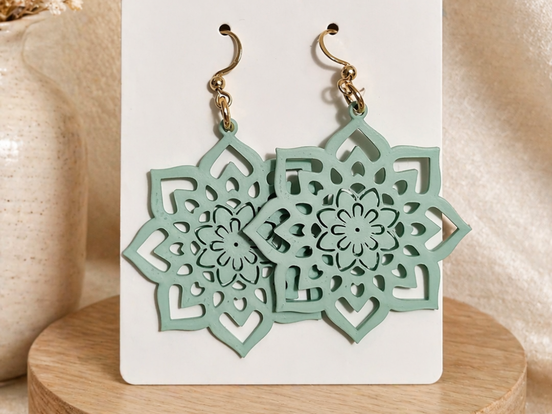 Boucles d'oreilles - Style Mandala