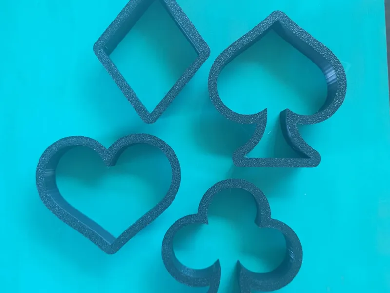 Card Symbol Cookie Cutter Heart Spade Diamond Club