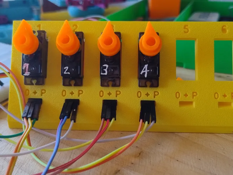 SG90 servo  calibration bench