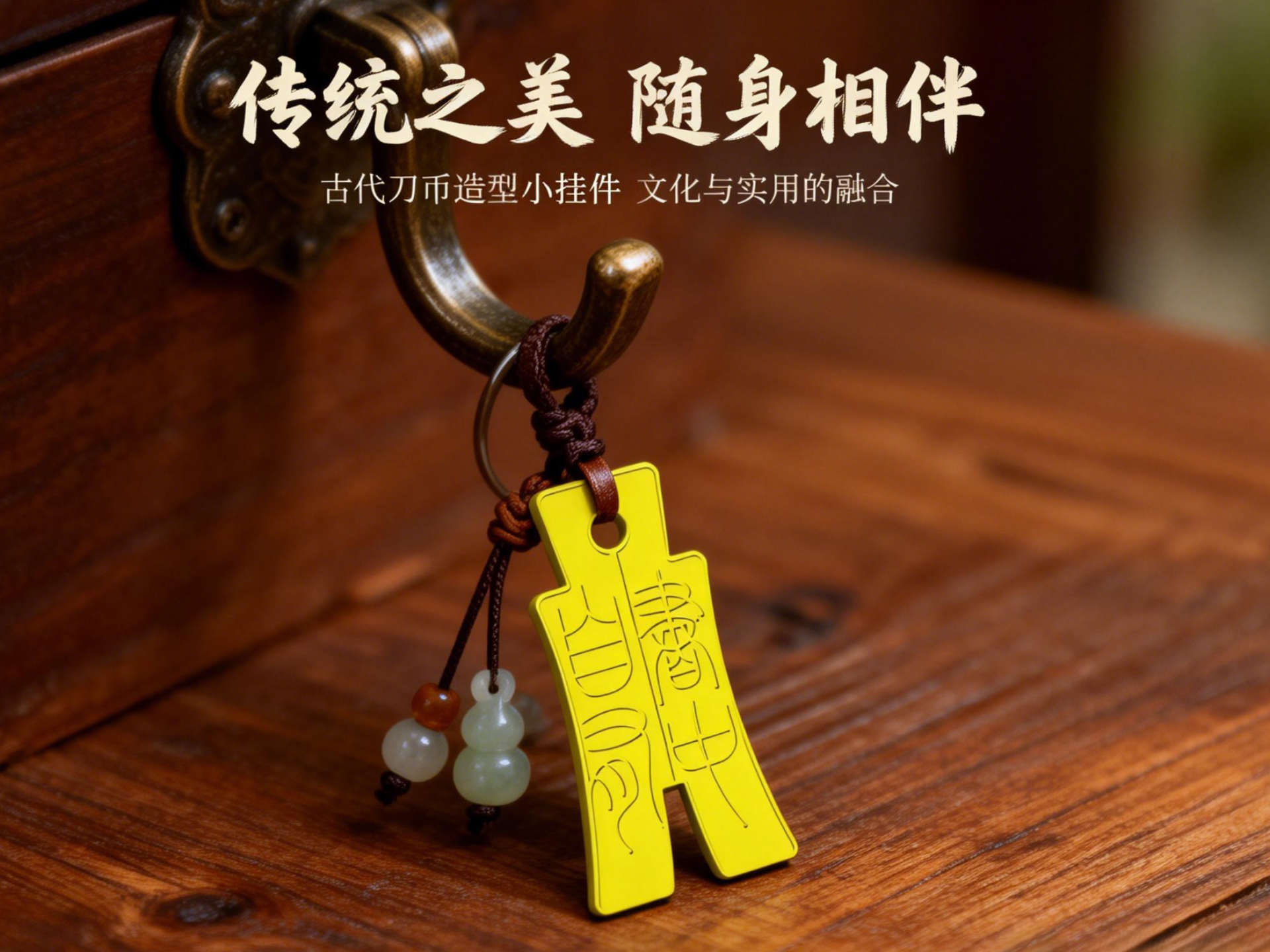 古风刀币 腰包 背包 钥匙小挂件